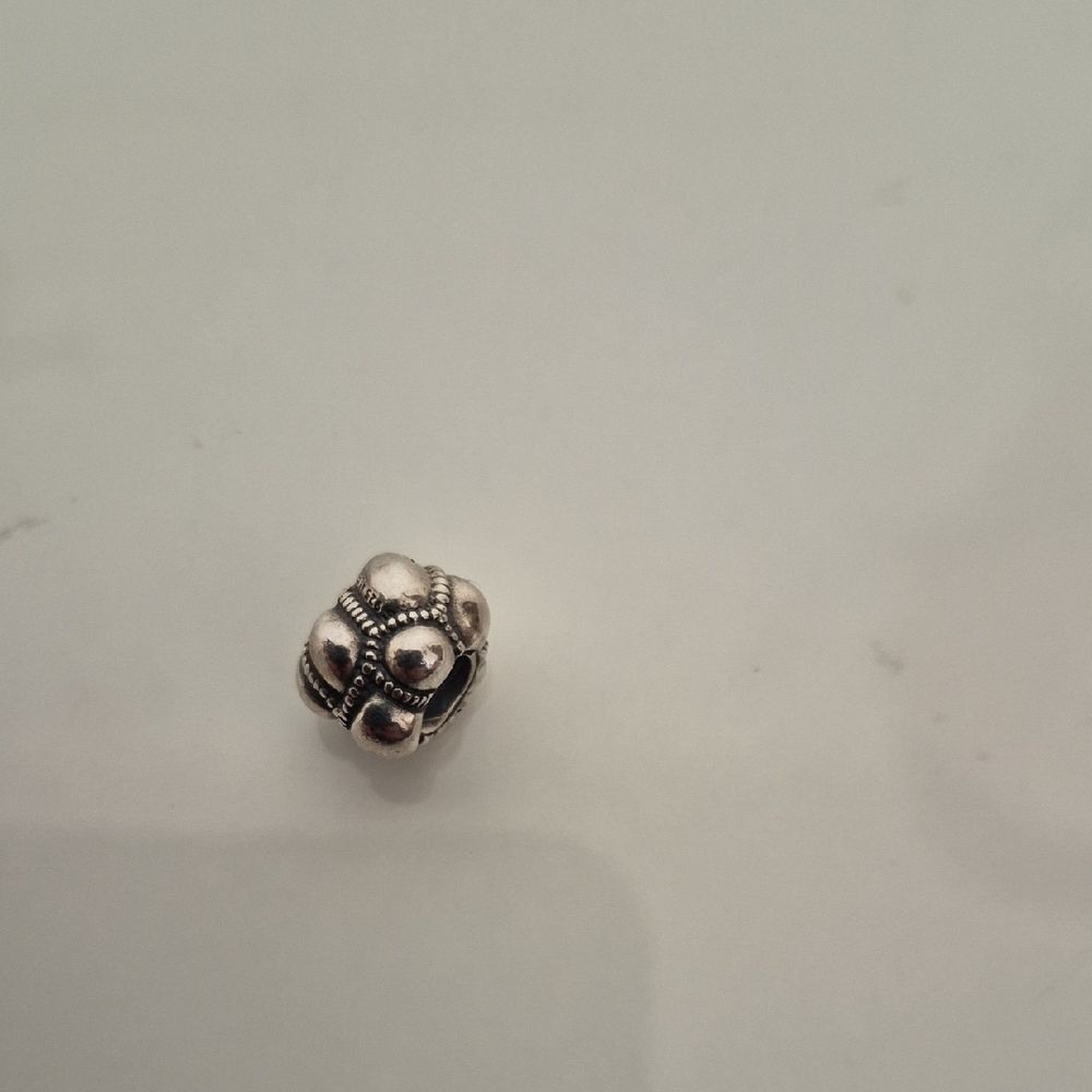 Pandora Journey Beaded Silver Charm